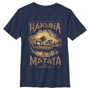 Boy's Lion King Hakuna Matata Jungle Trio T-Shirt - 1 of 4