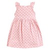 Hudson Baby Girls Cotton Dresses, Peace Love And Flowers - 3 of 3