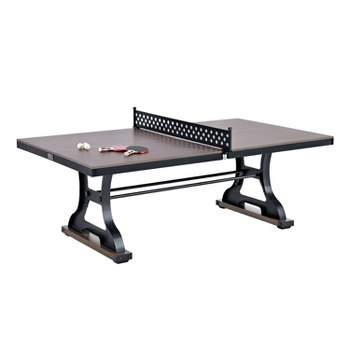 Barrington Coventry Indoor Table Tennis Table 7' 2-in-1 Dining Table with Metal Net