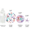 Big Dot of Happiness Mermaid Large Confetti, Mermaids Theme Birthday Party Table Decorations, Giant Circle Confetti - 27 Count - 3 of 4