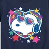 Boys' - Peanuts - Snoopy Groovy Heart Short Sleeve Graphic T-Shirt - 2 of 4