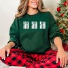 Ho Ho Ho Block Distressed - Women's Graphic Sweatshirt - 3 of 4