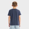Boys' Short Sleeve Astronaut Underwater Graphic T-Shirt - Cat & Jack™ Navy Blue - 3 of 4