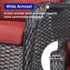 6PCS Patio Furniture Set with Fire Pit Table, Weather-Resistant Wicker Patio Fire Pit Set with Sofa, Swivel Patio Chair and 50000BTU Propane Fire Pit - 4 of 4