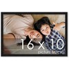 PosterPalooza | Classic Modern Black Picture Frame - UV Acrylic, Backing Board, Hanging Hardware Included - 2 of 4