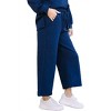 Women's Hamptons Textured Cropped Wide Pants - SEE AND BE SEEN - 4 of 4
