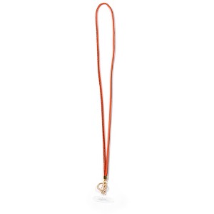 Pavilion Gift Company - Orange Crossbody - Soft Gemmed Phone Lanyard - Cell Phone Accessories - 1 of 4