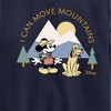 Boys' - Disney - I Can Move Mountains Graphic Long Sleeve Fleece Sweatshirt - 2 of 4