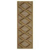 Garvee Modern Geometric Area Rug Soft Non Slip Foldable Accent Rug Washable Low Pile Rug - 3 of 4