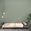 vidaXL 2-Seater Sofa Bed Dark Gray Velvet - 3 of 4