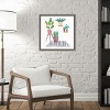 Amanti Art Namaste Houseplants V by Courtney Prahl Canvas Wall Art Print Framed 16 x 16-in. - 4 of 4