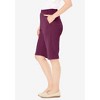 Woman Within Plus Size 7-Day Knit Bermuda Shorts - 4 of 4