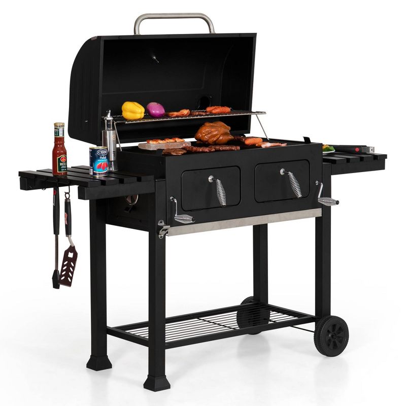 Captiva Designs Extra Large Charcoal Grill &#38; Cooking Area E02GR005 Black, 2 of 13
