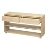 PAGED Vintage Console Table with Drawers & Shelves for Entryway, Entryway Sofa Side Table, Entryway Table with Storage, Sofa Table for Entryway - 4 of 4