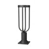 Z-Lite Leland 1 - Light Lantern in  Sand Black - 3 of 4