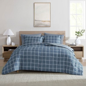 Swift Home | 7-Piece Reversible Printed Bed-In-A-Bag Bedding Set - 1 of 4