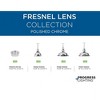 Progress Lighting, Fresnel Collection, 1-Light Mini-Pendant, Brushed Nickel, Prismatic Glass Shade - 2 of 4