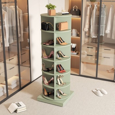 VYNXARIA Green 360 Rotating shoe cabinet 6 layers