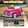 12V Kids Ride On Chevrolet 3100 Pickup Truck Electric Car Parents Control 3-Speed USB LED Bluetooth High Power 4.35 km/h Age 3+ - 4 of 4