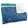 Florida Gulf Coast University Logo Dots Silky Touch Blanket White 50x60 - 3 of 4