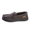 Men's Slippers Moccasin Plush Lined House Shoes Fuzzy Furry - 4 of 4