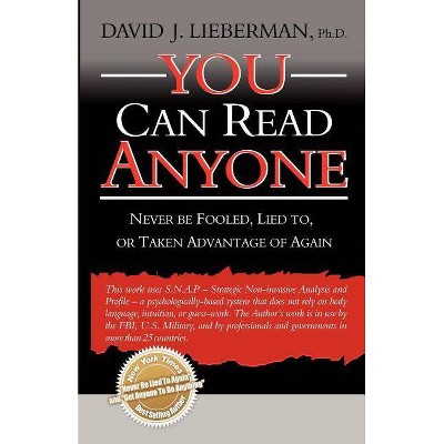 You Can Read Anyone - Large Print by  David J Lieberman (Paperback)