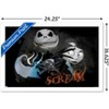 Trends International The Nightmare Before Christmas - Distorted Scream Framed Wall Poster Prints - 3 of 4