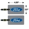 Ford Motor Company Blue Oval Logo Luggage ID Tags Set of 2 - 4 of 4