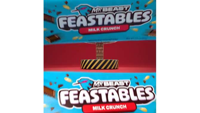 Feastables MrBeast Bar Milk Chocolate Crunch Candy 35g, 2 of 8, play video