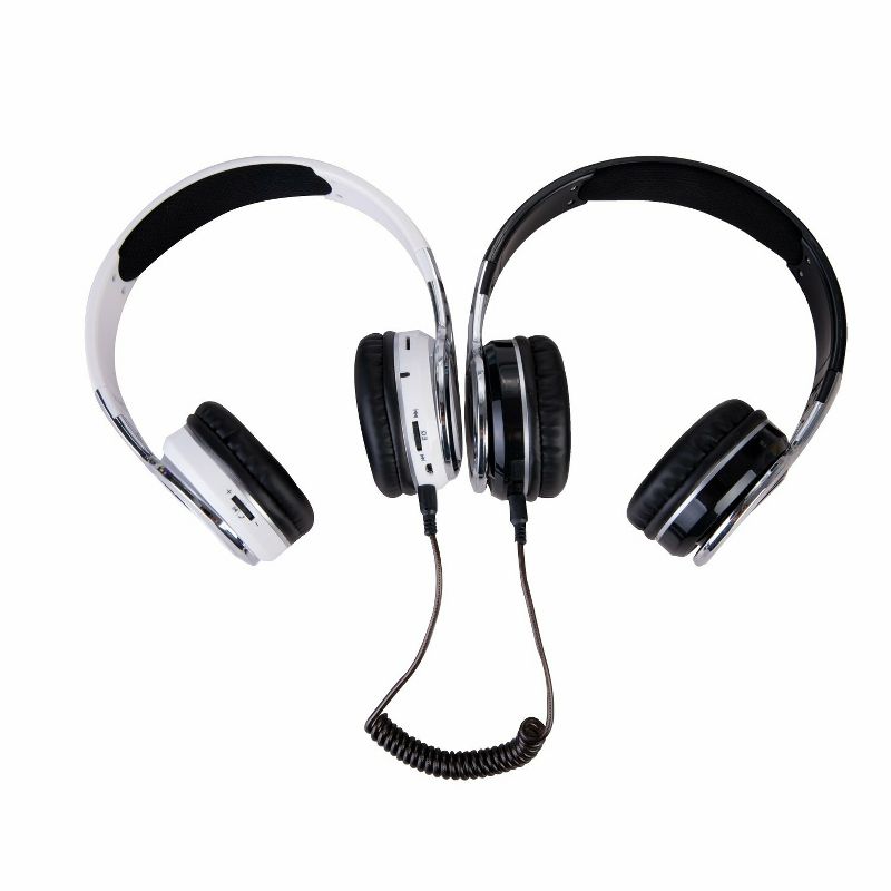 Contixo KB2600 Kids Bluetooth Wireless Headphones -Volume Safe Limit 85db -On-The-Ear Adjustable Headset (White), 4 of 9