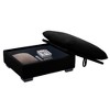 CENGHU Corduroy Fabric Ottoman Footrest to Combine with 2/3/4 Seater Sofa, Bedroom End Bench, Ottoman Entryway Footstool, Ottoman Bench with Storage - 3 of 4