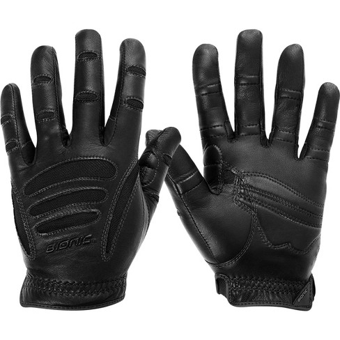 Bionic Men's Natural Fit Driving Gloves - Large - Black