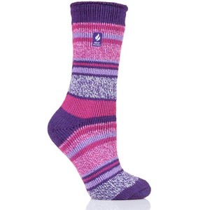 Women's Yasmine Multi Twist Stripe Socks - 1 of 4