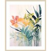 Amanti Art Pink and Yellow Floral Elegance II by Irena Orlov Framed Wall Art Print - 4 of 4
