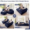 MAXYOYO L-Shaped Sectional Sofa with Convertible Ottoman, Cloud Boneless Modular Couch - 4 of 4