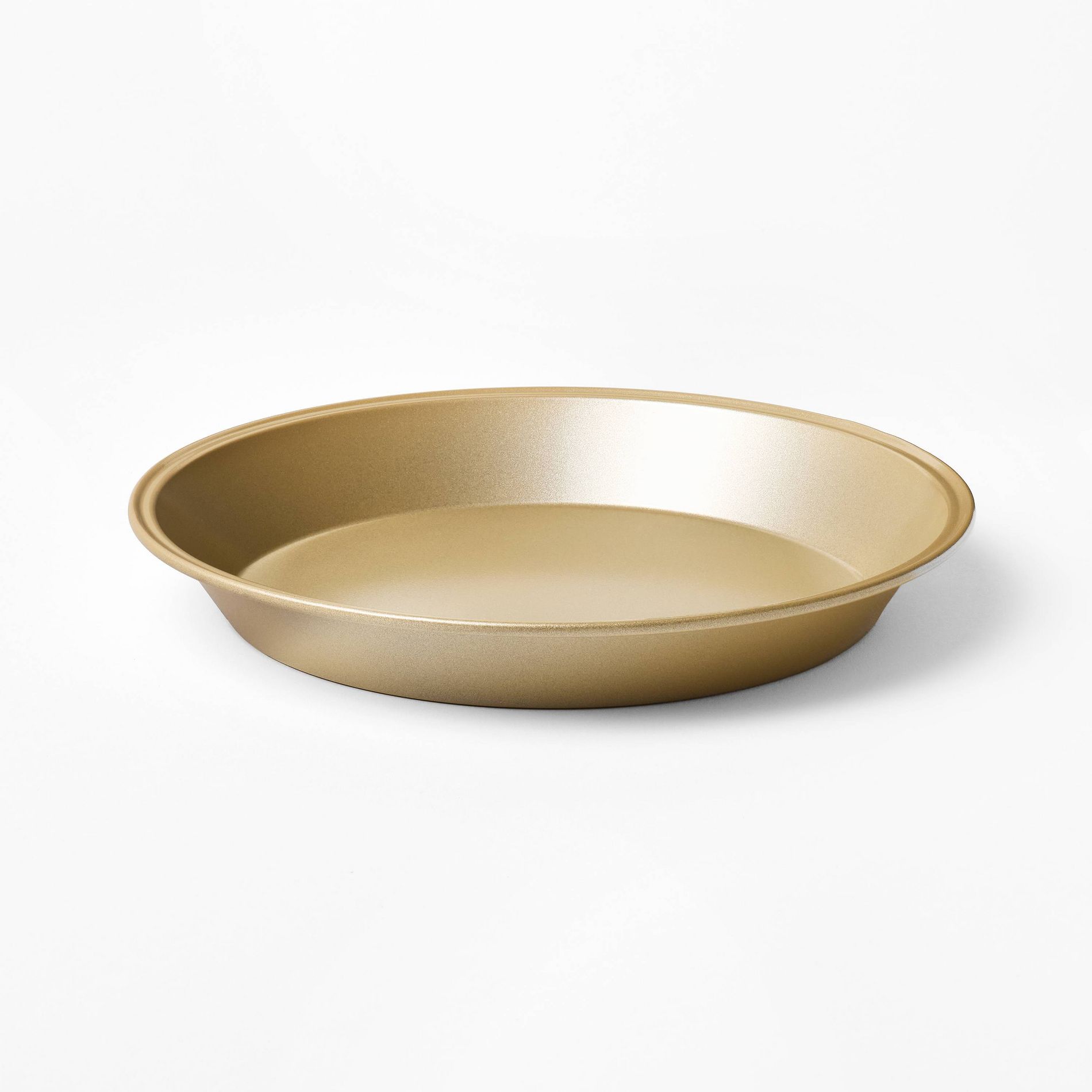 9" Nonstick Aluminized Steel Round Pie Pan Gold - Figmint™