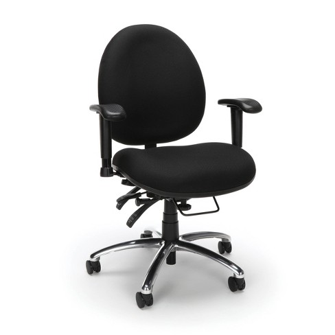 24 Hour Big Tall Ergonomic Task Chair Computer Desk Swivel Chair