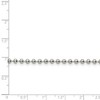Black Bow Jewelry 3mm Stainless Steel Beaded Chain Necklace - 2 of 4