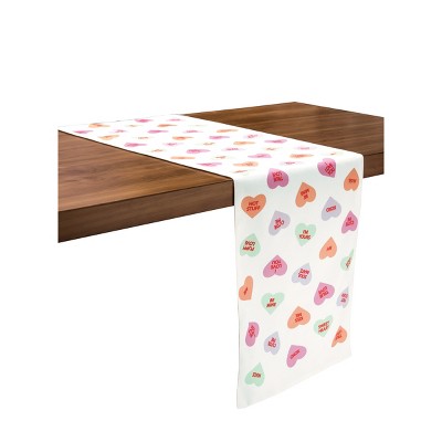 C&F Home 13" x 72" Let's Talk Love Table Runner