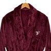 Personalization Mall Embroidered Classic Comfort Luxury Fleece Robe - 2 of 4