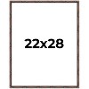 PosterPalooza | 22x28 Bamboo Picture Frame, UV Acrylic, 4 Finishes - Brown, Black, Gold, and Natural - 2 of 4