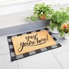 2'x3' Washable Reversible Scatter Indoor/Outdoor Accent Rug Black/White - Threshold™ - image 4 of 4