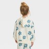 Grayson Mini Toddler Girls' Kindness is Everything Oversized French Terry Crewneck Sweatshirt - Cream - 3 of 4