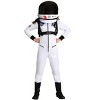 HalloweenCostumes.com White Astronaut Costume for Girls - 3 of 4