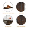 Dog Crate Furniture-Style Cages for Large Dogs Indoor Heavy Duty Super Sturdy Dog Kennels with 2 Stainless Steel Bowls - 4 of 4