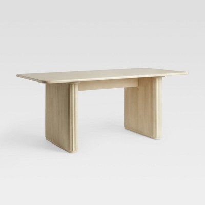 Saracina Home 68" Fluted Base Dining Table