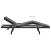 vidaXL Sun Lounger with Cushion Poly Rattan Gray - 3 of 4