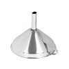 Winco Stainless Steel Wide Mouth Funnel with Handle, 5.75" - image 2 of 3