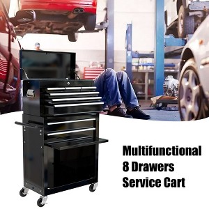 High Capacity Rolling Tool Chest with Wheels and Drawers, 8-Drawer Tool Storage Cabinet - 1 of 4
