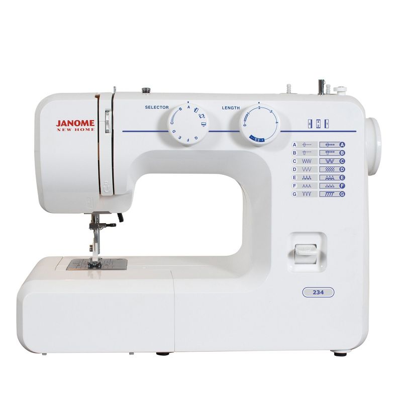 Janome Stitch FullSize Freearm Sewing Machine, 860SPM & FREE BONUS PACKAGE 2212 12, 1 of 2